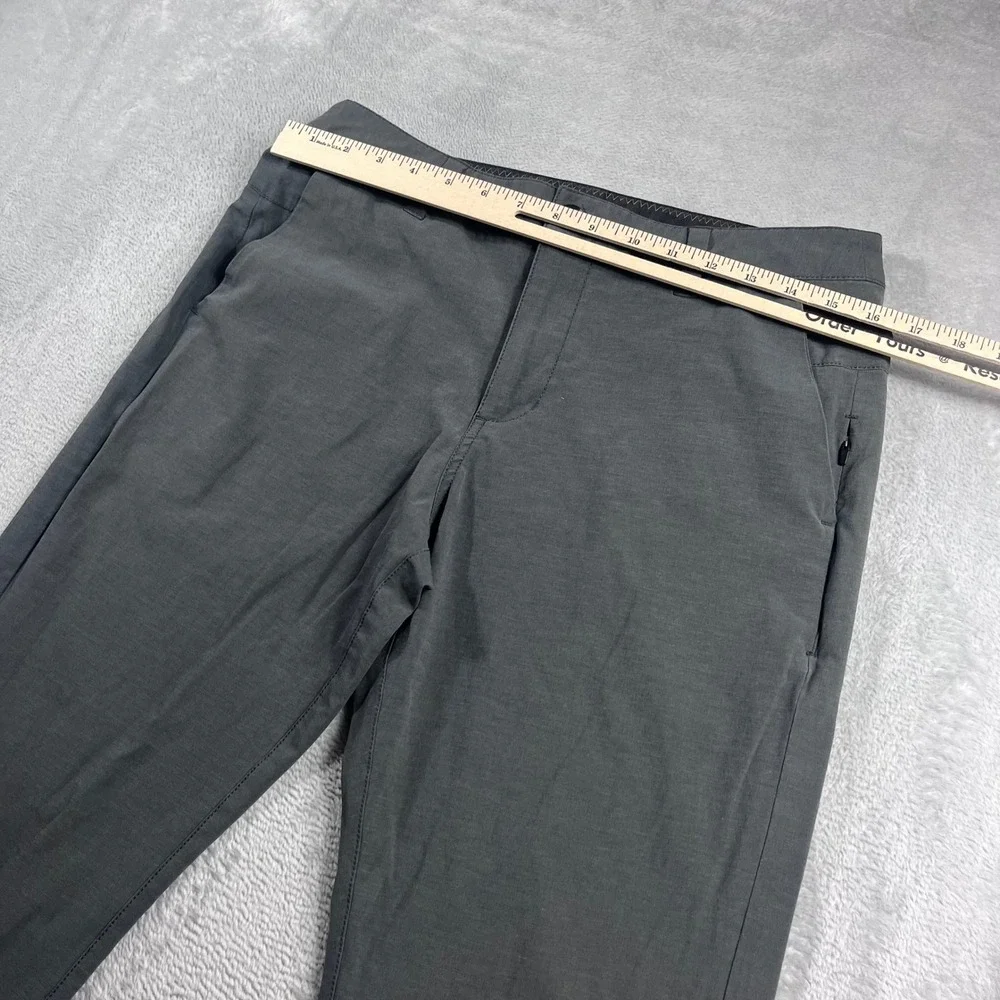 Vuori Aim Pant Mens 30 Charcoal Grey Slim Straight Performance Trousers V431‎